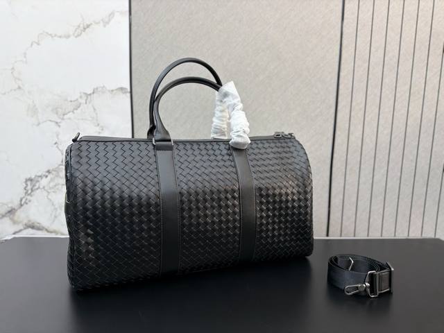 p310 Bottega Veneta Intrecciato Handwoven Men's Travel Bag/Airport Bag/Tote Bag,