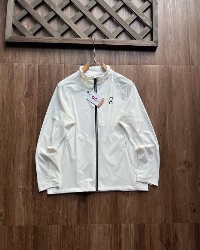 270 On Run Zero Series Men's Zipper Running Long-Sleeve Stand Collar Shirt Outdo