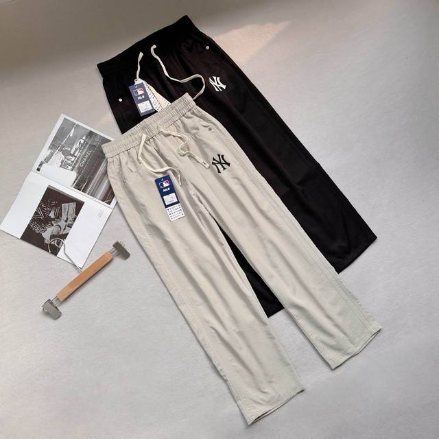 230 Mlb Ny Yankees 2026 Summer New Nylon Ice Silk Pants Sunscreen Casual Pants H