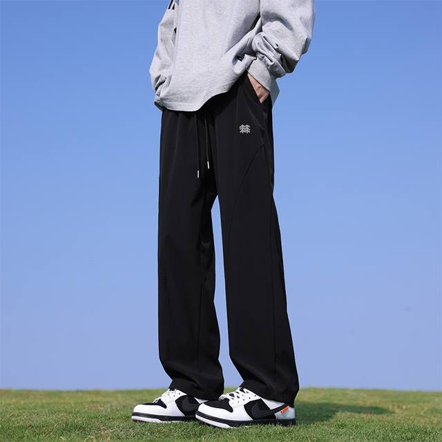 210 Kolon Overseas Limited Edition Casual Pants, 26Ss New Style Floor-Length Swe