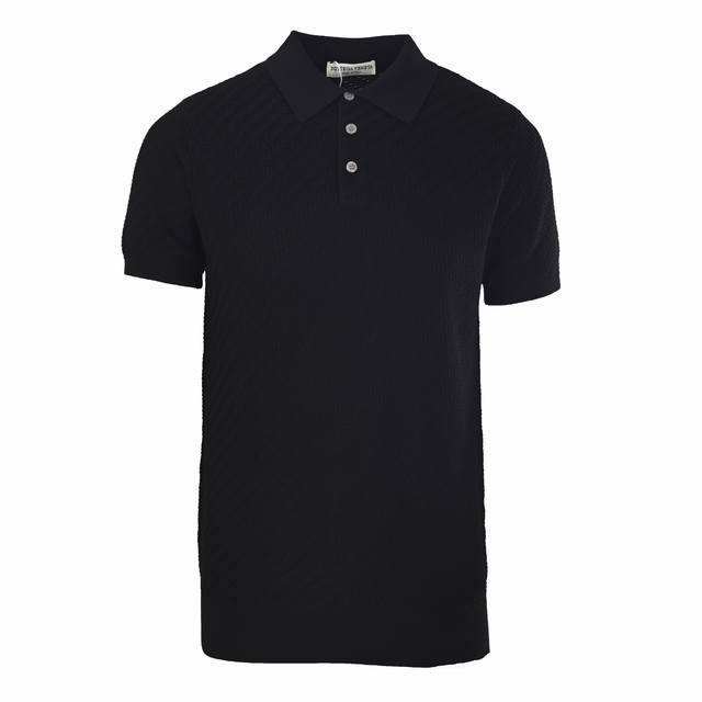 230 高版本 Bottega Veneta葆蝶家Bv 编织羊毛针织短袖polo衫原版12900购入，甄选48支羊毛混纺针织纱线，通体立体斜纹编织肌理，细腻凹凸