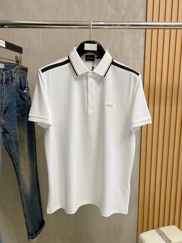 p230 Boss 2026Ss夏季新款字母Logo男士翻领polo衫！经典商务男款，高端男装的天花板级别的商务男款！简约时尚大气不失优雅，单穿内搭体面过人，品