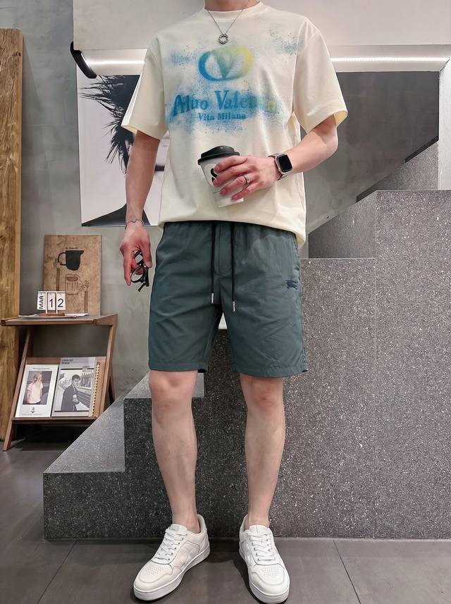 p160 New Season Burberry Quick-Dry Shorts_ Summer New Arrival: M-3XL