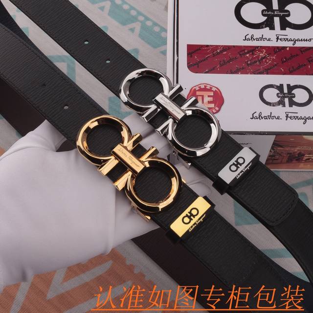 Product Name: Ferragamo Wooden Leather Belt, Original Single Belt p180 Material: