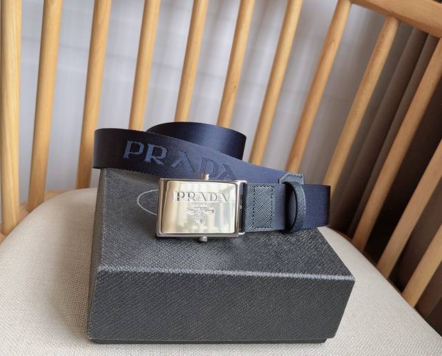 p210 Prada, the latest model from Prada boutiques, this cotton webbing belt feat