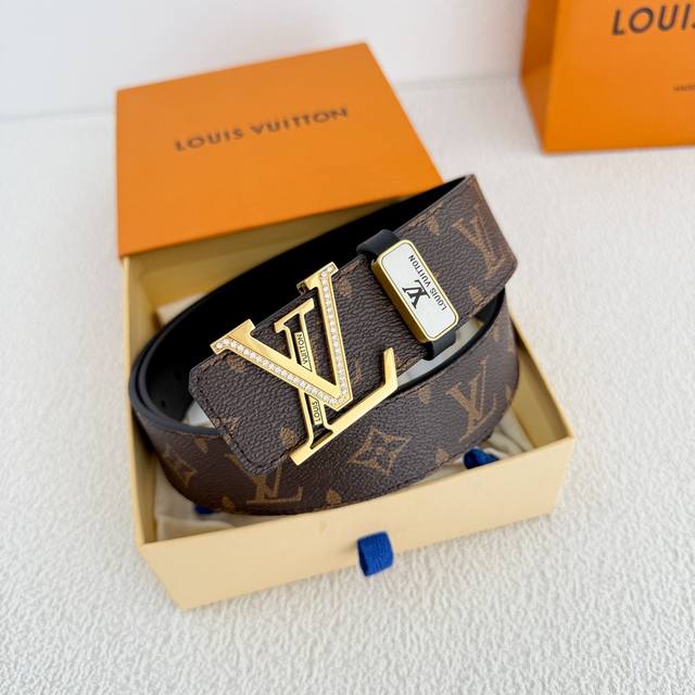 Product Name: Louis Vuitton Belt, Original P230 Model: Hook buckle, classic pure