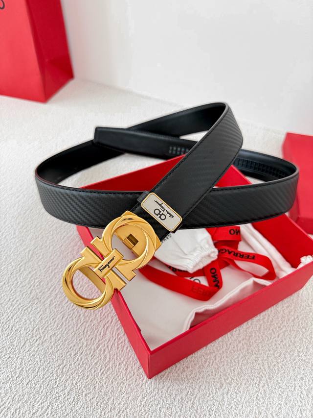 Product Name: Ferragamo Automatic Belt P210 Model: Automatic buckle, pure steel