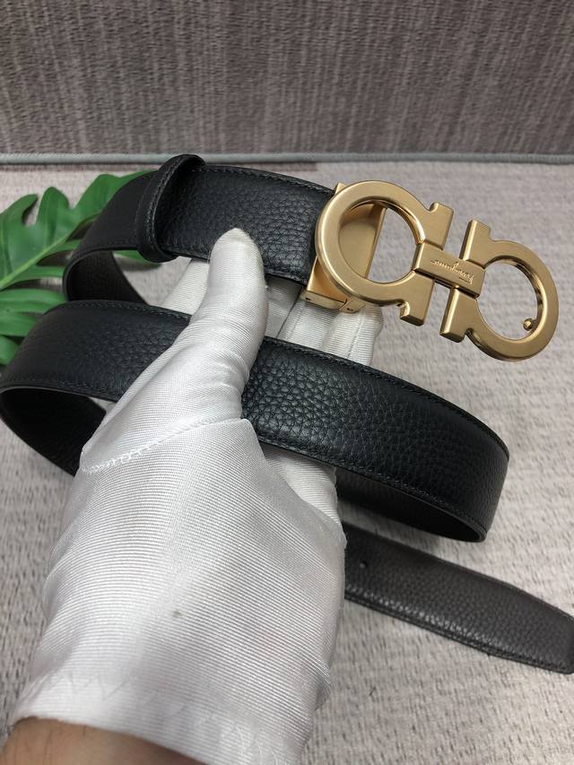 p160 Ferragamo with full gift box and packaging: Original single-sided double-la