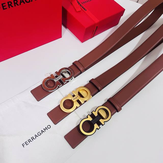 190 This new Ferragamo belt is made from hammer-grain cowhide leather. The treat