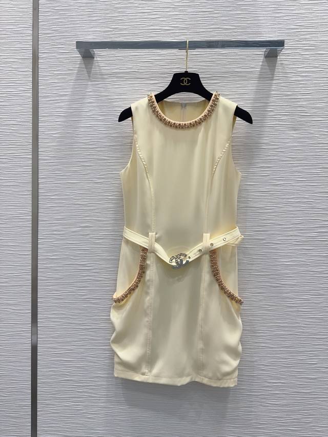 p3802026Ss New Vest Dress: Retro, Stylish, Understated Yet Luxurious and High-En p3802026Ss New Vest Dress: Retro, Stylish, Understated Yet Luxurious and High-En