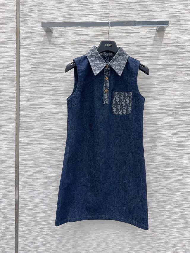 p3302026Ss New Denim Vest Dress, High-Quality Version - Super Stylish, Cool and p3302026Ss New Denim Vest Dress, High-Quality Version - Super Stylish, Cool and