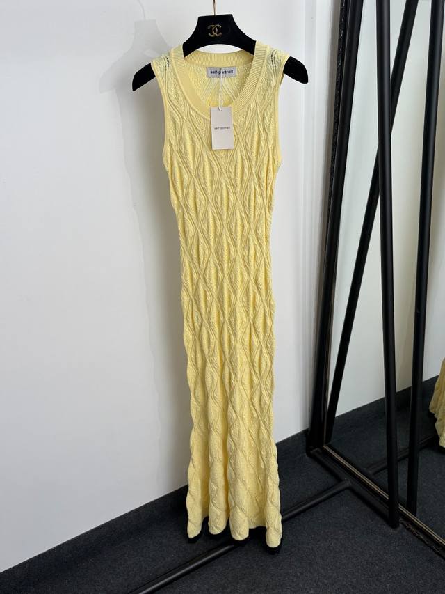 p310 Style No. 20264817 Self Portrai*Sp New Embroidered Crochet Hollow-Out Knitt