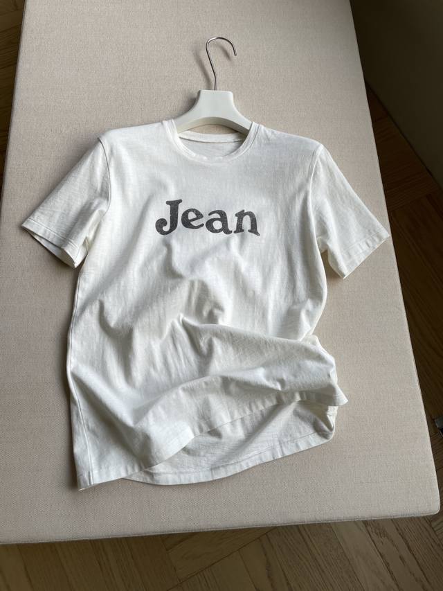 p270 Original quality women's Jean logo print short-sleeved tee with packaging.