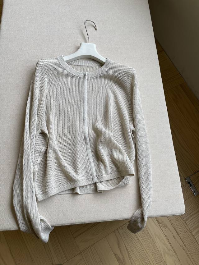 p510 Original women's cardigan, early spring style, old-fashioned mesh linen car