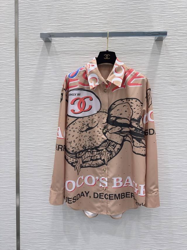 p320 Original Women's Shirt, 2026 SS New Printed Shirt, Understated Luxury, Thre