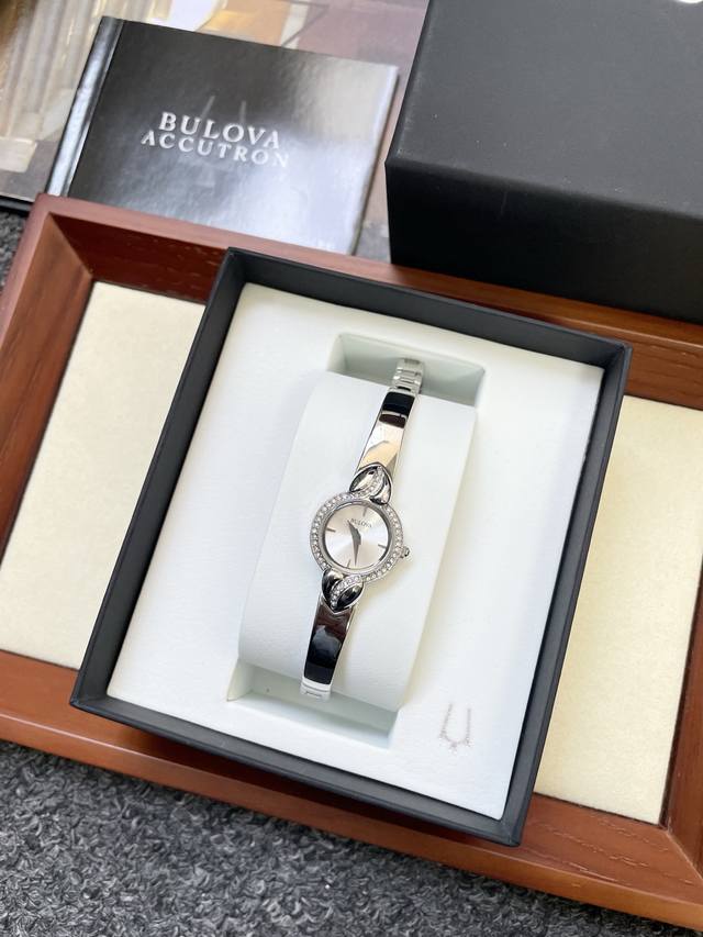 p490 Bulova Watch 96X111. Bulova is renowned for its precision and elegance, a c