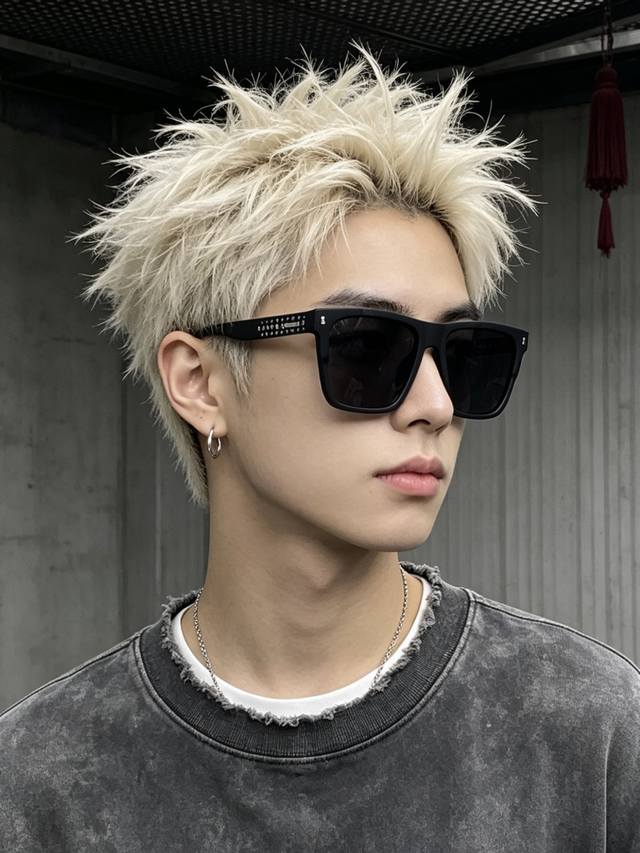 p80 Lv New Spring Trendy Fashion Square Frame Sunglasses High Quality Comfortabl