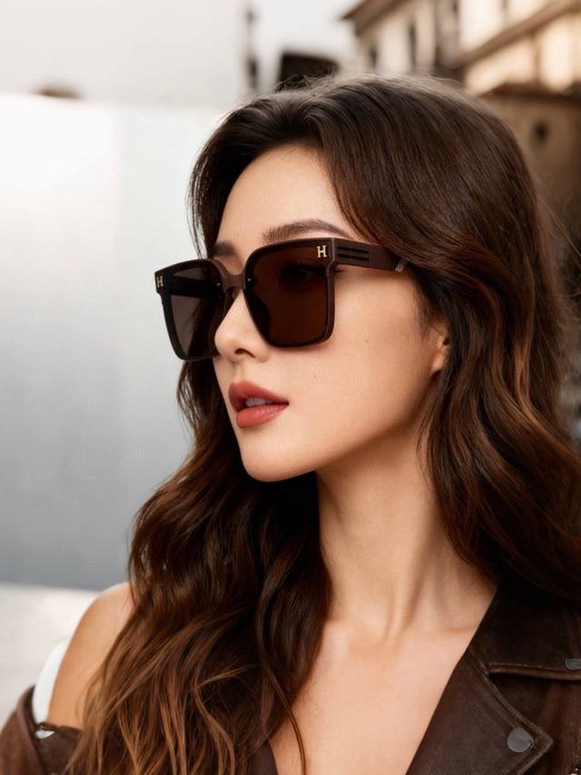 p80 Tr偏光系列太阳镜 Hermes 爱马仕 原版出货 网红超爆款经典奢华全球风 [亲亲] 时尚方框太阳镜 气质非凡 经典大框款式太阳眼镜[篮球] 顶级品质