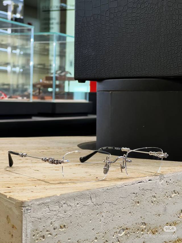 p200 Top-of-the-line version! Hottest rimless glasses! Top Quality original repl