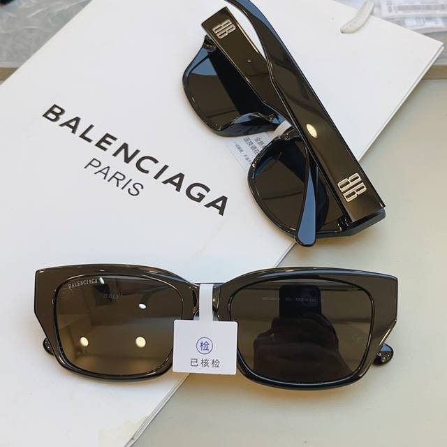 p160， Balenciag* 巴黎*世家新款太阳镜，Model：Bb0480Sk，Size：55口16-140 M