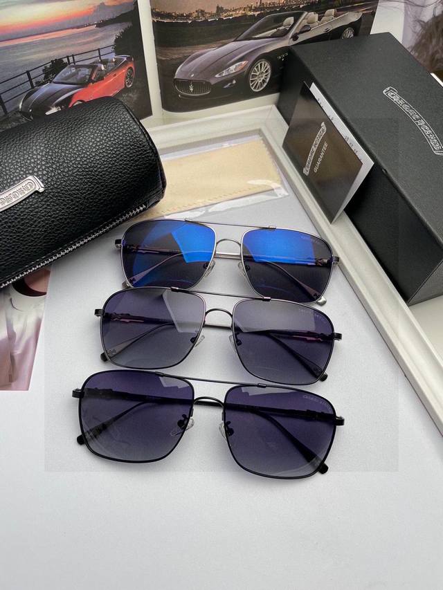 100. New Brand: Chrome Hearts. Original Quality Men's Polarized Sunglasses. Mate