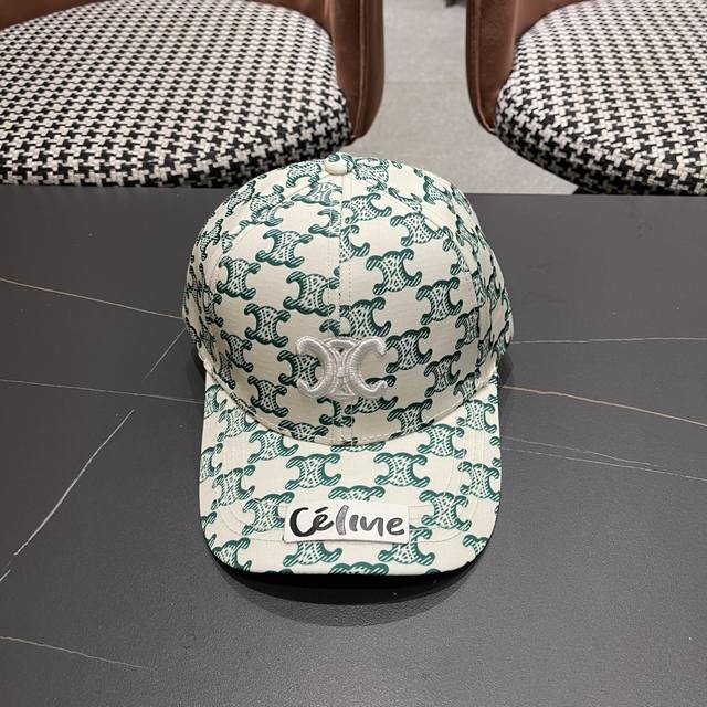 p70 Celine new original baseball cap, Japanese and Korean style, looks great wit
