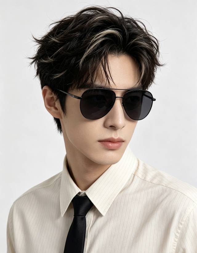 p80 Armani's new ultra-versatile polarized metal sunglasses, featuring an oversi p80 Armani's new ultra-versatile polarized metal sunglasses, featuring an oversi