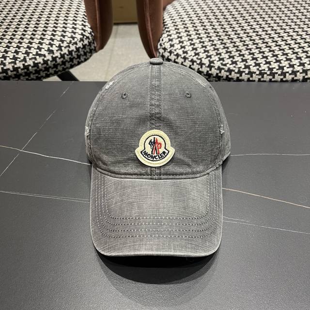 p70 蒙口Moncler 新款个性棒球帽，高品质高颜值时尚单品男女同款