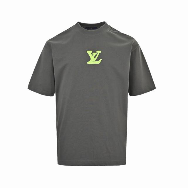 Local Pickup: 160 Louis Vuitton 26Ss Fluorescent Green Embroidered Letter Short-
