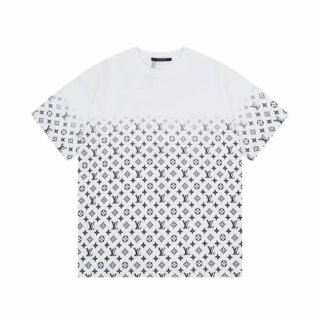 Local Pickup: 160 Louis Vuitton 22Ss Gradient All-over Monogram Print Short-Slee
