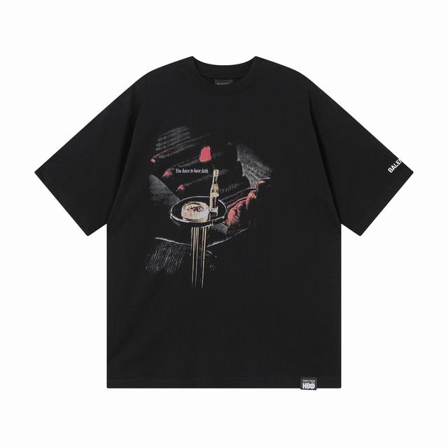 Local Pickup: 200 Balenciaga limited edition short-sleeved T-shirt with Balencia