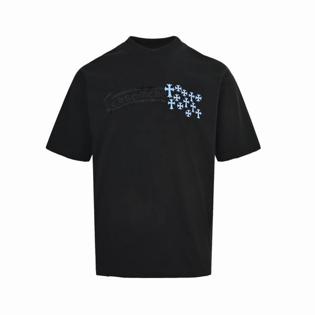 Local pickup: 200 Chrome Hearts 26Ss Fully Embroidered Cross Washed Short-Sleeve