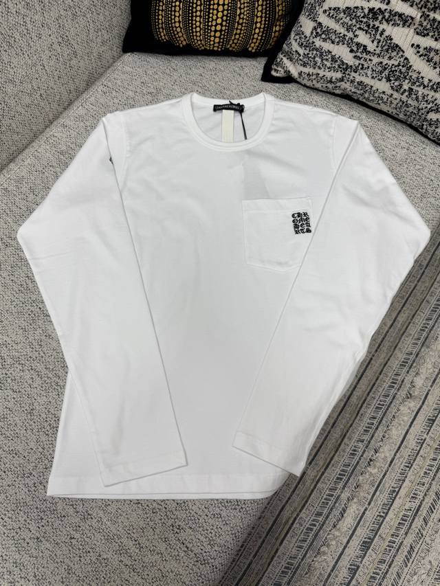 p180 Chrome Hearts 2026 New Limited Edition Long-Sleeve T-Shirt with Sanskrit Em