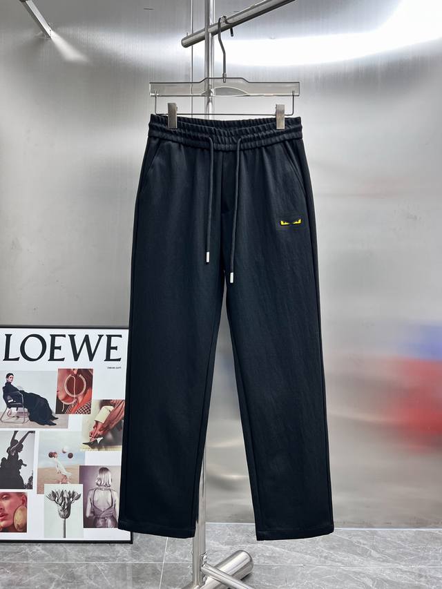 20010#p200 Fendi 2026 Spring/Summer New Casual Pants Exclusive Heavyweight Custo 20010#p200 Fendi 2026 Spring/Summer New Casual Pants Exclusive Heavyweight Custo