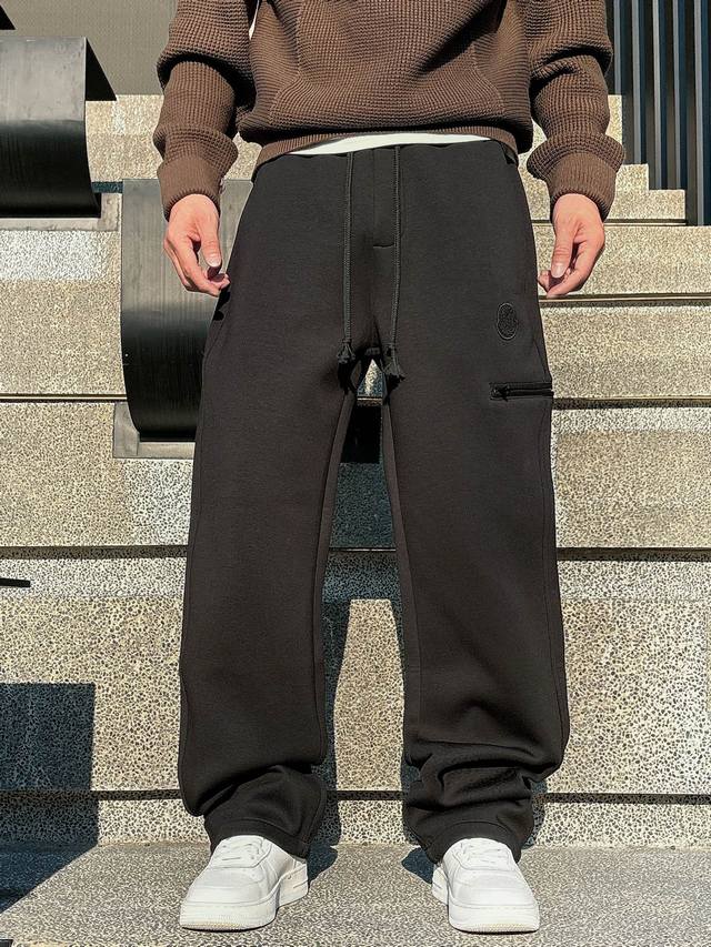 p200 Style No. 20837# Thickened Monel Knit Pants New 2025 Autumn/Winter Casual P