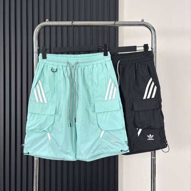 110 Adidas Originals Multi-Pocket Three Stripes Shorts Comfortable, breathable,