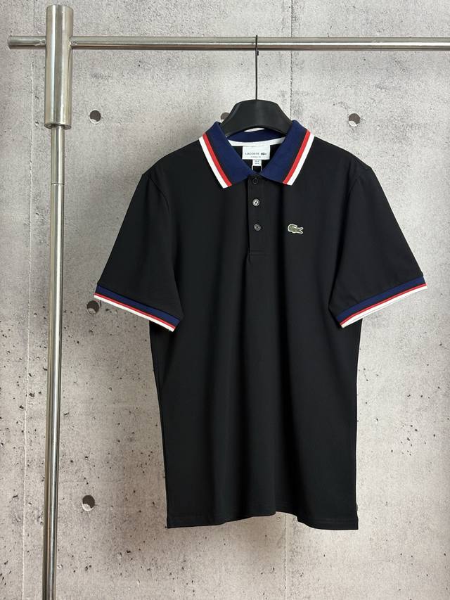 p120 Classic Crocodile Polo Shirt, Short Sleeve with Collar, High-Quality, All L