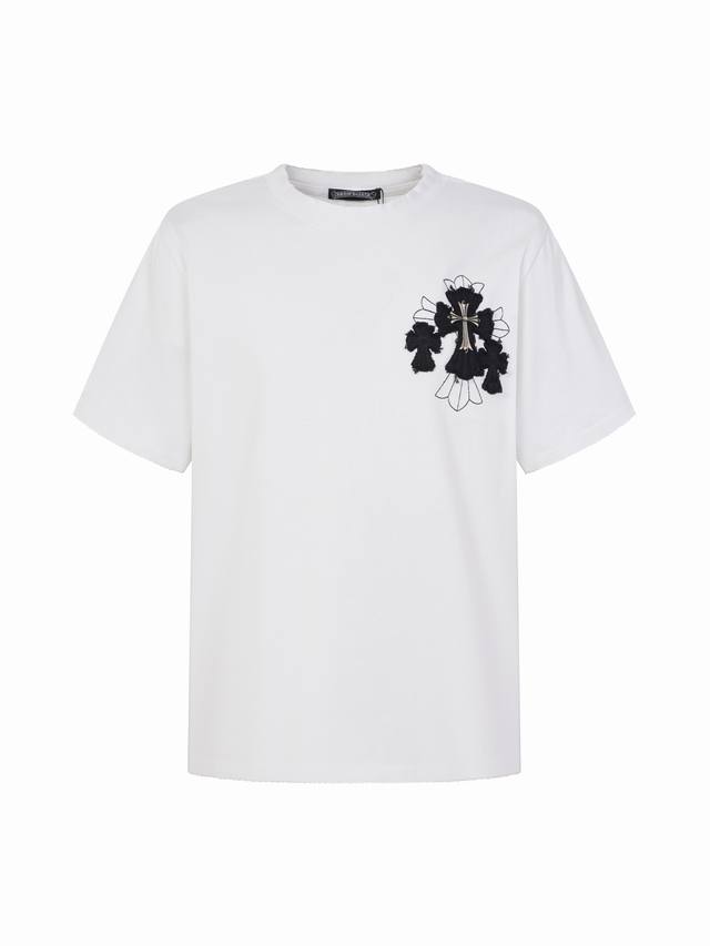 p150 Chrome Hearts Heavyweight 340g 26Ss New Cross Appliqu