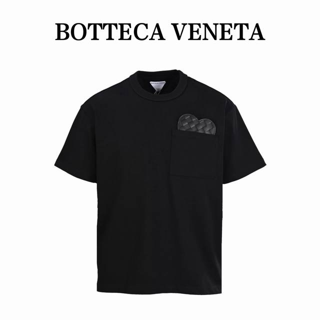 Local pickup 180 Bottega Veneta Woven Heart Leather Logo Short-Sleeve T-Shirt Or Local pickup 180 Bottega Veneta Woven Heart Leather Logo Short-Sleeve T-Shirt Or