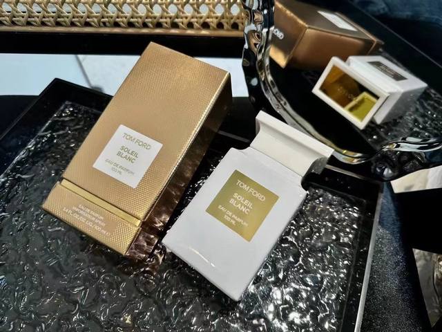 New Arrival: Original Quality Tom Ford Soleil Blanc Perfume 100ml (with tote bag