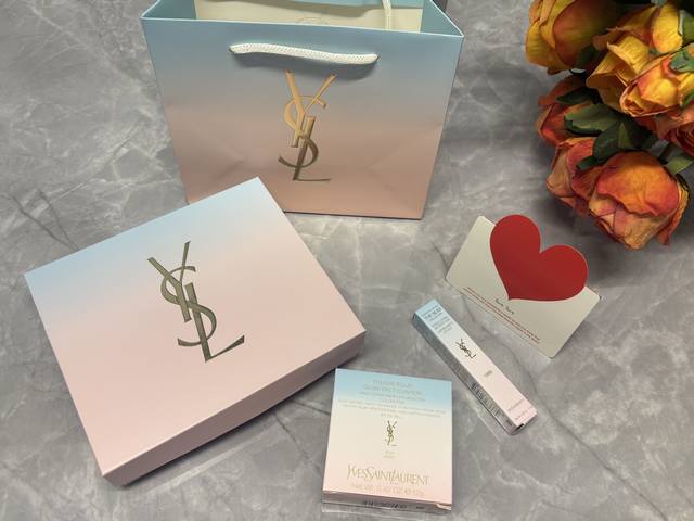 New limited edition gift box set for 160, original quality YSL Saint Laurent new