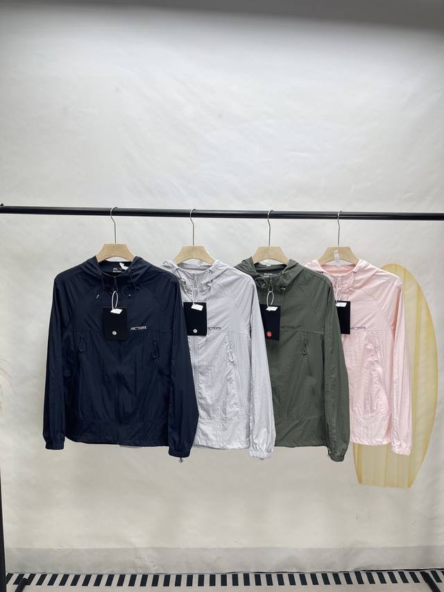 210 Arcteryx 2026 New Unisex Incendo Airshell Hoody Hooded Lightweight Sunscreen