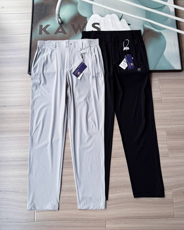 200 Fila 26 Summer Long Pants 70D Machine Bag Hidden High Casual Pants Sports Br