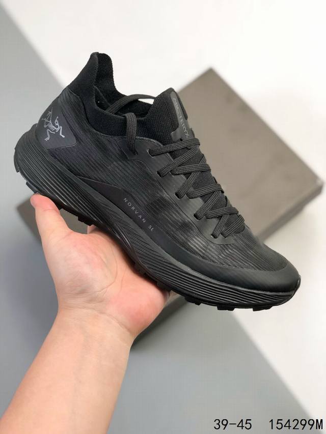 300 公司级Arcteryx 始祖鸟 Konseal Sl 运动休闲鞋透气户外缓震登山鞋防水越野跑鞋 尺码:如图 Id:154299M