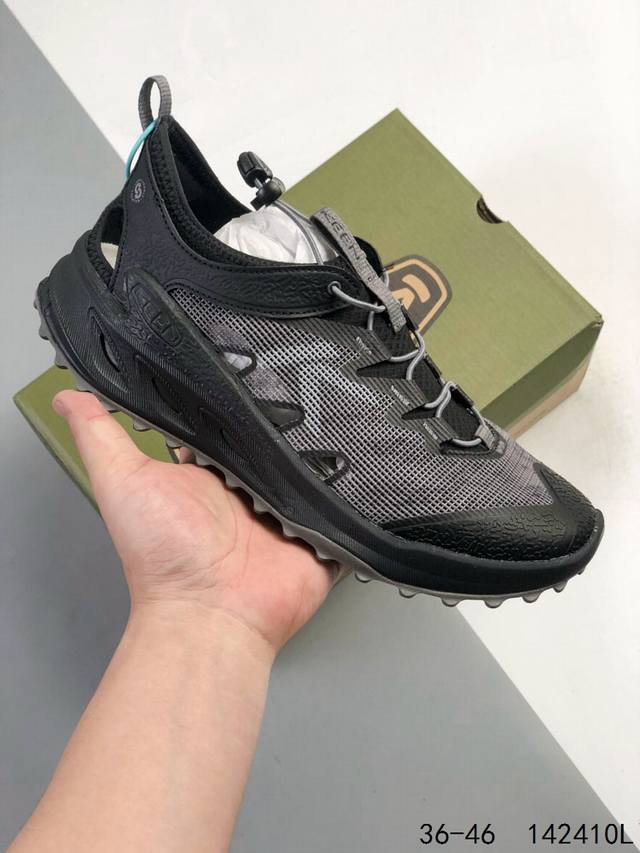 180 公司级Keen Zionic 织物 Adv 科恩 抽绳镂空 舒适灵活耐用 低帮登山鞋 货号:1031947 尺码:36 36.5 37.5 38