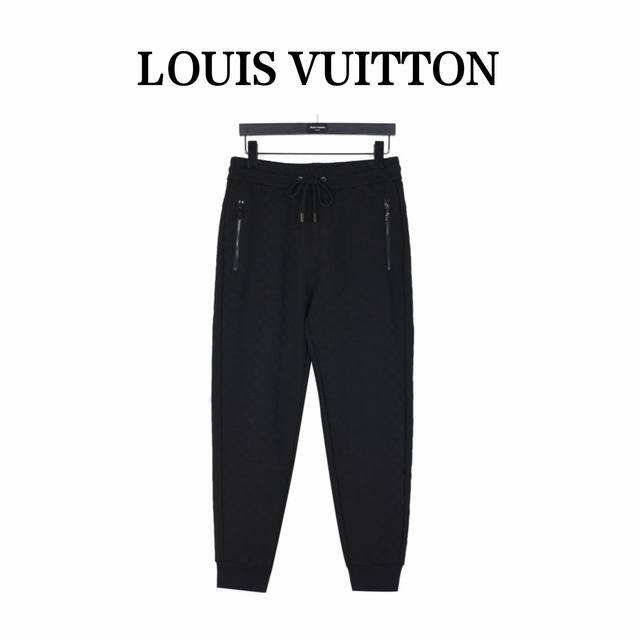本地自取340 支持放店 Louisvuitton 路易威登 Lvlogo棋盘格口袋拉链长裤 区分市面通货，棋盘格上带有Lv四叶草Logo。男女同款全新美学灵