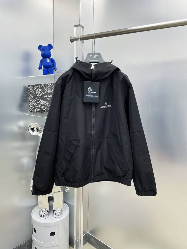 p360 Mon* Moncler 2026 Autumn New Logo Jacket Hooded Outerwear K Reversible Orig