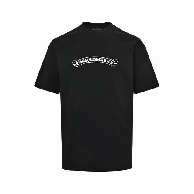 本地自取：160 Chrome Hearts 克罗心 皮标十字架短袖 定制320克重100％双纱纯棉面料 定染32支双股螺纹 领标吊牌主唛三标齐全 颜