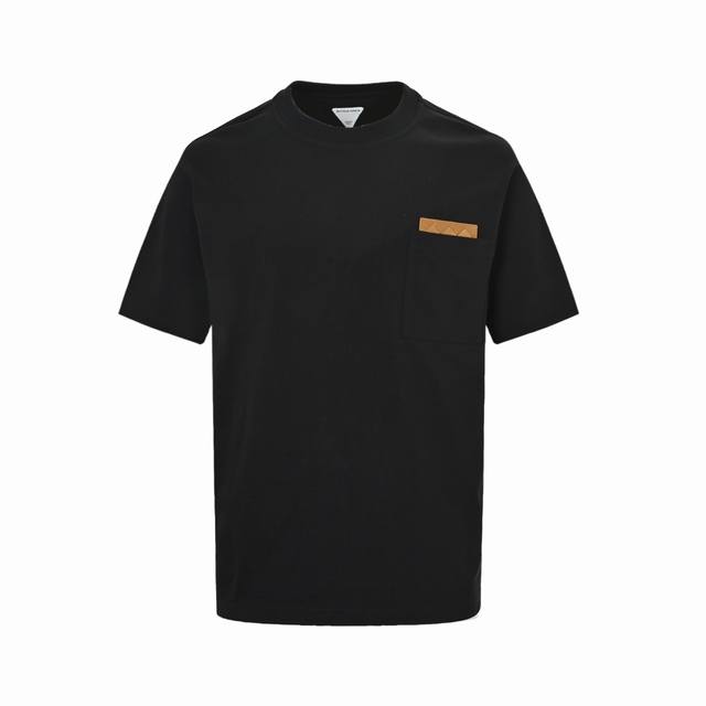 本地自取：170 Bottega Veneta Bv 皮革编织口袋短袖 定制丝光棉,柔软细腻亲肤,口袋真皮绒面皮革编织,经鞣制72小时后,纯人工编织,全套定