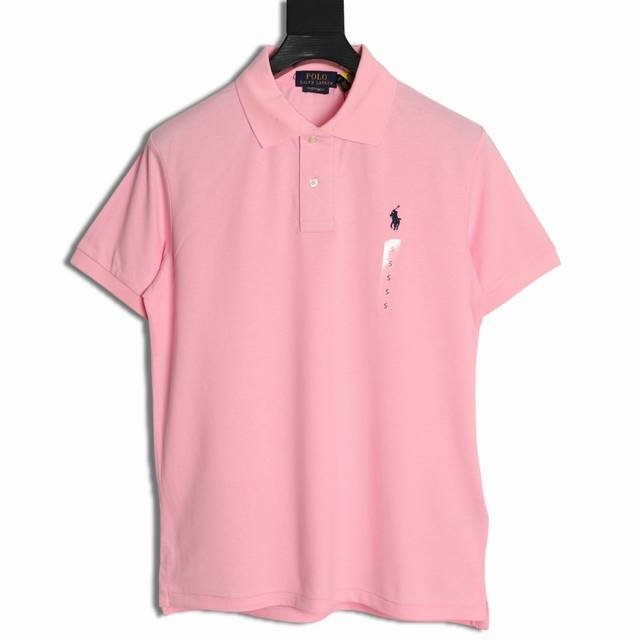 本地自取200 Ralph Lauren 拉夫劳伦 小标刺绣短袖polo衫 纯棉材质的珠地网眼面料 门禁纽扣和横机均为定染开发 以及扣子都是定制的 所有领标